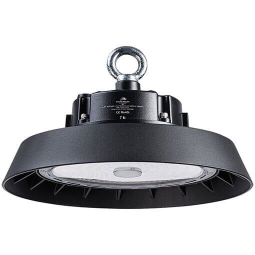 Untere Ansicht des LED Hallenstrahlers AML-GE2 mit 100 Watt
