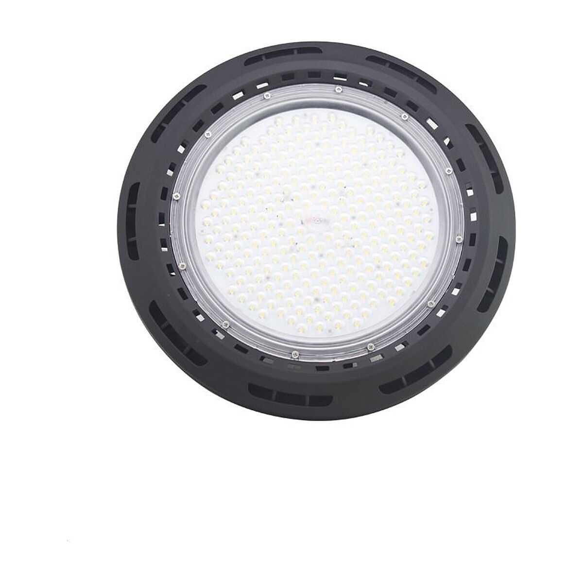 LED-Leuchtfläche des AML® GE Hallenstrahlers mit Lumileds® LED-Chips und Schutzabdeckung, IP65