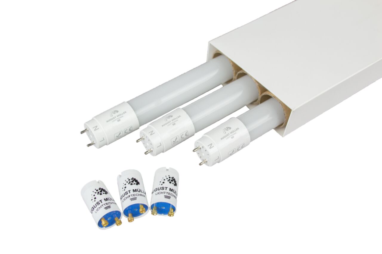 LED Tube AML® T8-60 ECO (30 Stück) - 1.260lm, 9W, 4.000K, 3 Jahre Garantie